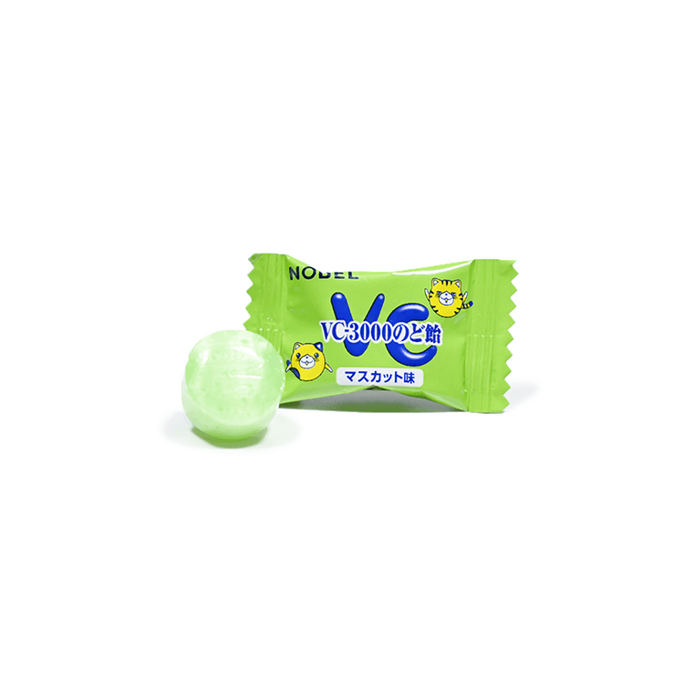 VC-3000 Series Throat Lozenges, Green Grape Flavor, 90g - Yami.com