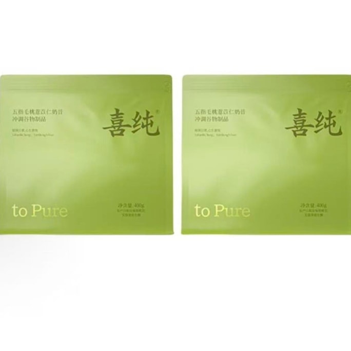 Five-Finger Fig And Coix Seed Milkshake 400g*2 Bags—Low Calorie Light Burden