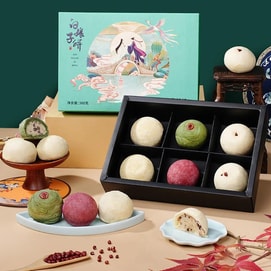 南宋胡记 白娘子酥点心礼盒 6枚 360g【春节年货礼盒】【杭州特产糕点伴手礼】