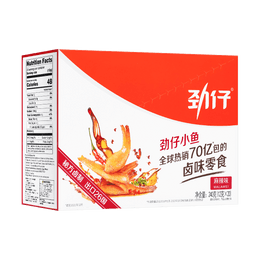 華文食品 勁仔小魚 麻辣味 20包入 240g 湖南特產