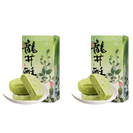 Traditional pastry snacks Longjing tea cakes 120g*2