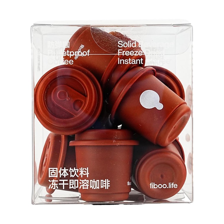 Solid Beverage Freeze Dried Instant Coffee, 10cups, Bulletproof Coffee, White Kidney Bean *2【2 Packs】 9