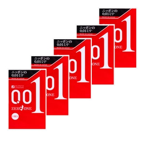 【バリューパック】 001 超薄型ノンラテックスポリウレタンコンドーム 15個入【日本語版】