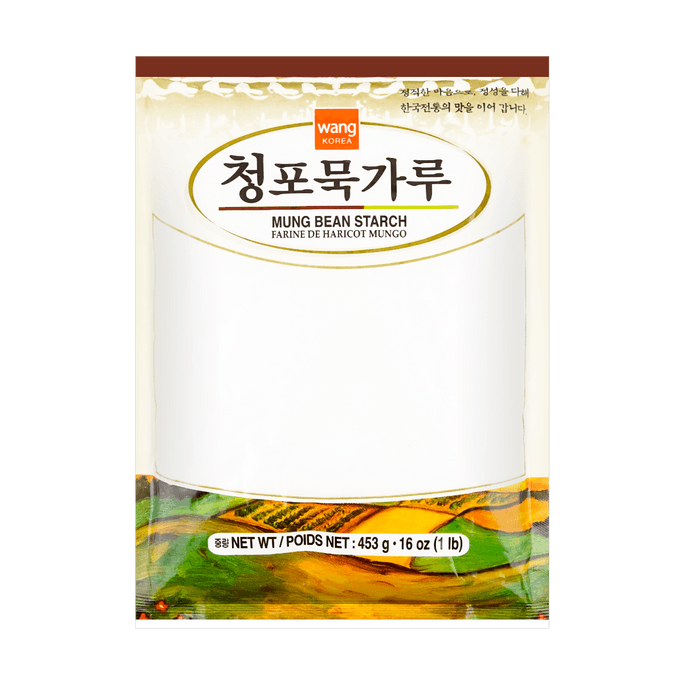 韩国WANG  凉粉 拉皮专用绿豆淀粉 453g