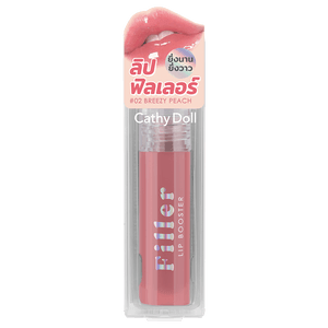 泰国 Cathy Doll 丰唇啫喱 唇部精华 丰盈款 #02 BREEZY PEACH 3.3g *KHLOE KARDASHIAN 同款