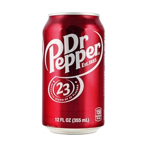 DR PEPPER胡椒博士 汽水 355ml【23種獨特複合風味】