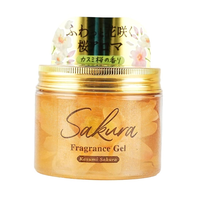 벚꽃 향기 젤 카스미 사쿠라, 168ml (5.64oz) 오래 지속되는 방향제