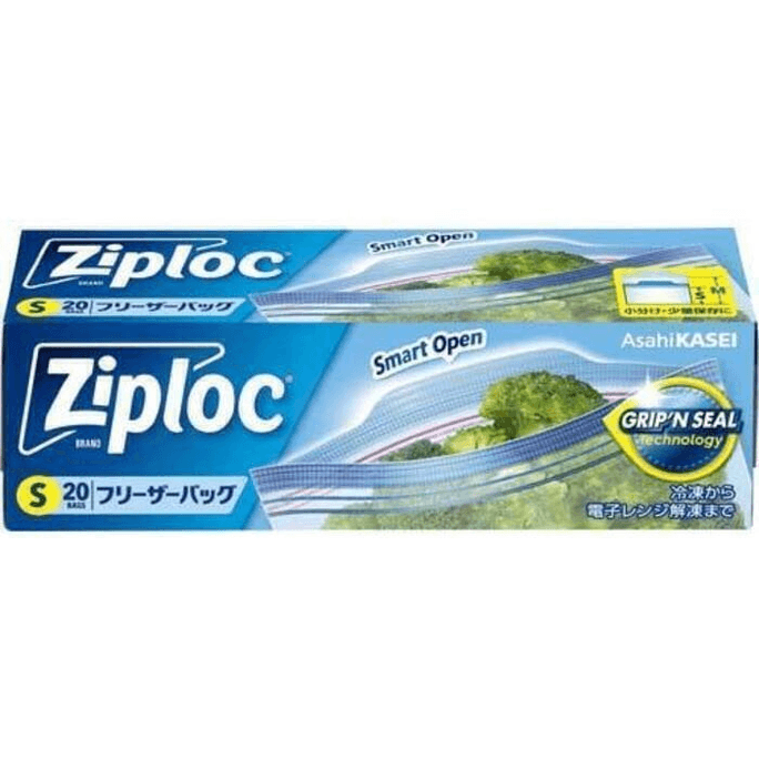 Ziploc Freezer Bag S [Normal type, 20 sheets]