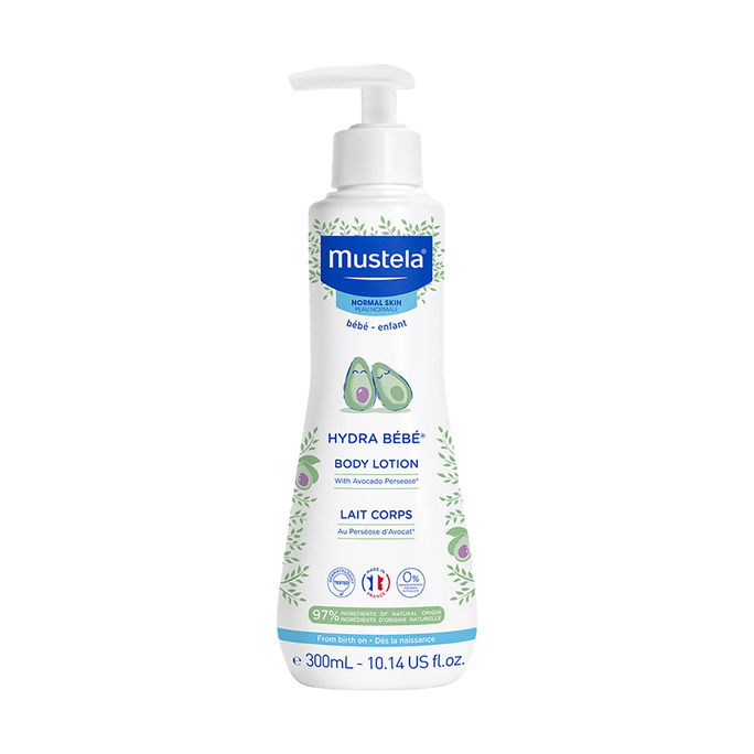 MUSTELA Baby Moisturizing Body Lotion Avocado Lotion for Newborns 500ml