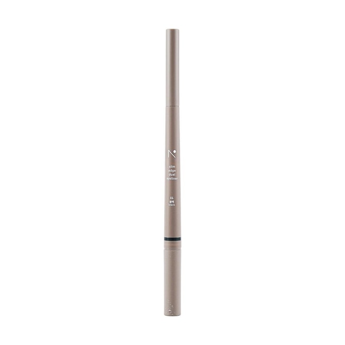 Slim Edge Dual Eyeliner#01 Black, 0.01 oz.