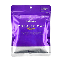 日本LULULUN  Hydra-EX 水光肌紧致弹力补水面膜  7片装​ | 密集补水 | 神经酰胺锁水 | 日常急救水润护理
