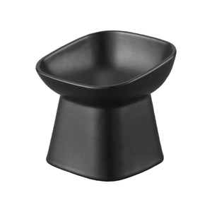 Tilted Pet Food Bowl Black 1 piece