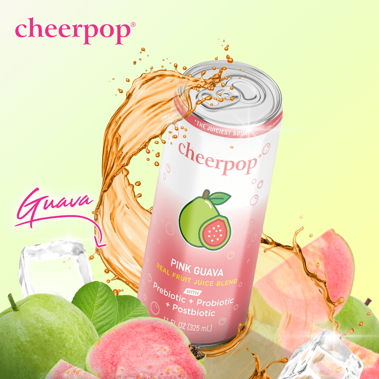 The Fruit Juice Soda - Pink Guava, 11 Fl Oz 12 Pack 3