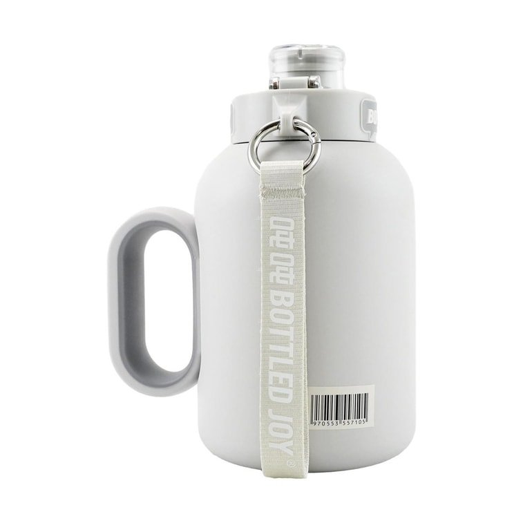 316 Stainless Steel Cup Insulated Cold Cup Ivory White 1L 3