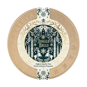 Jingle Bells Tea Gift Box ,Grape Black Tea,Winter Festive Blend, 1.76oz【Christmas Season Limited Edition】