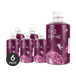 HEYTEA喜茶 紫甘藍藍莓石榴植物果蔬飲 330ml *6【6份超值裝】【配料乾淨】【富含花青素&維C】