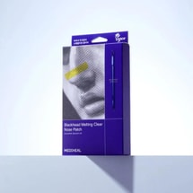 韩国MEDIHEAL美迪惠尔 黑头溶融净透鼻贴 3步曲鼻贴膜 4套入 皮脂吸附器 温和无感 深层净澈 纯素 敏感肌可用