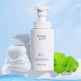 VOOLGA敷尔佳 绵润洁颜泡泡氨基酸洗面奶 温和洁面 150ml 0皂基 清润不紧绷 敏感肌专研
