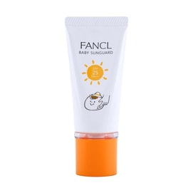 Japan FANCL Additive-Free Baby Sunscreen, Physical Sunscreen with SPF25 PA++, Outdoor Protection for Babies, 30g