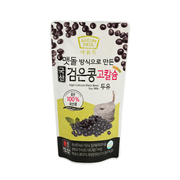 韩国AREUM DEUL 高钙 纯黑豆奶 180ml