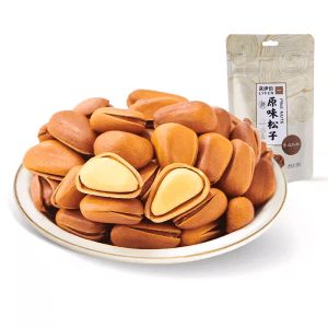 【中國直郵】來伊份原味松子108g*1袋開口手剝炒貨東北長白山紅松子堅果