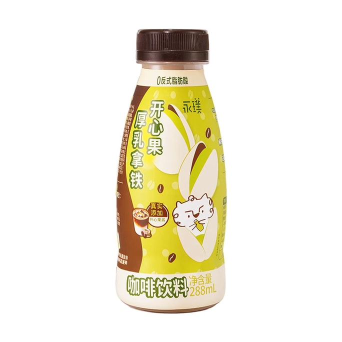 피스타치오 크리미 라떼 RTD(Ready-to-Drink) 커피 270ml (9.74 fl oz) [트랜스 지방 0%]