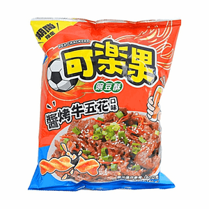 Koloko ピーナッツクラッカー グリル醤油ビーフ味 5.64 oz 【限定版】【サクサク＆香ばしい】