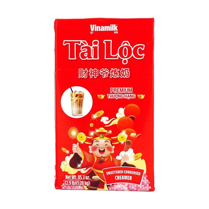 Tai Loc Sweetened Condensed Creamer,Tetra Pak, 45.3  oz【For DIY Beverages, Baking, Desserts And Cooking】