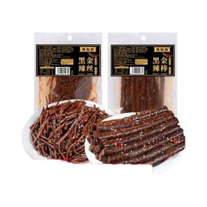 辣如颜 黑金辣丝40g✖️2包香辣过瘾独立包装