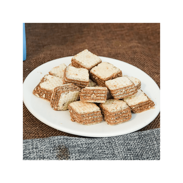 義大利GASTONE LAGO 無糖榛果威化餅乾 213g 4