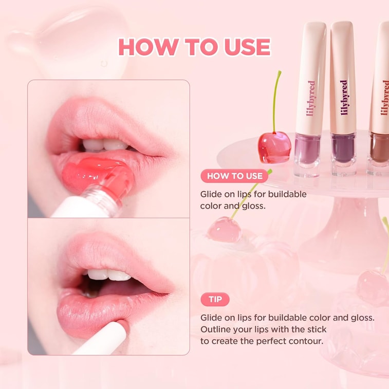 Tangle Jelly Balm Lip GlossHigh Shine · Plumping Effect · Jelly Texture · 9ml 01.Apricot Jelly Bite 7