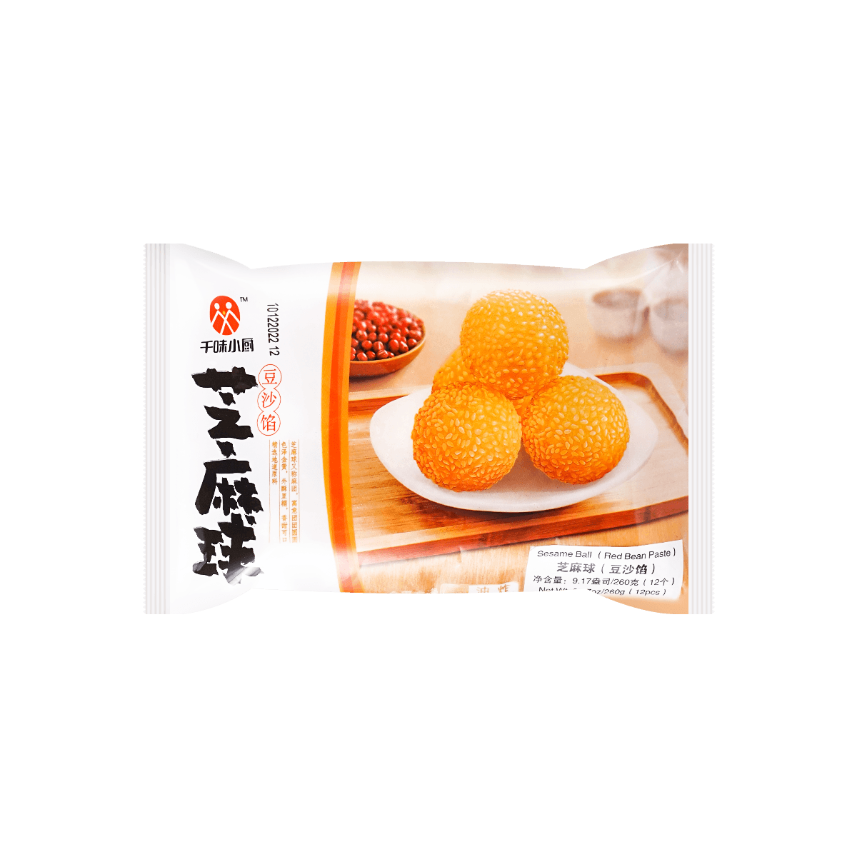 冷冻千味小厨芝麻球豆沙馅怎么样