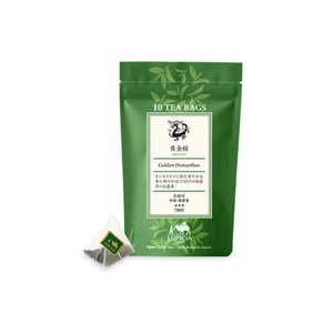 ルピシア緑茶園（日本） - 黄金の金木犀烏龍茶、黄金の金木犀の色と香りのプレミアムティー、50g入り