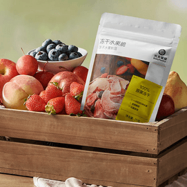Freeze-Dried Fruit Crisps, 0.88 oz【Vacuum Freeze-Dried Nutrition Locked Baby Snack】