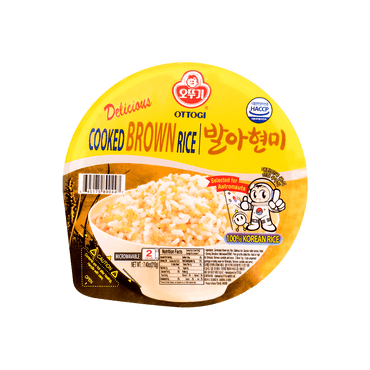 韩国OTTOGI不倒翁 微波糙米饭 210g 2分钟即食
