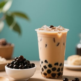 台湾GINO基诺 黑糖珍珠奶茶 5包入 350g