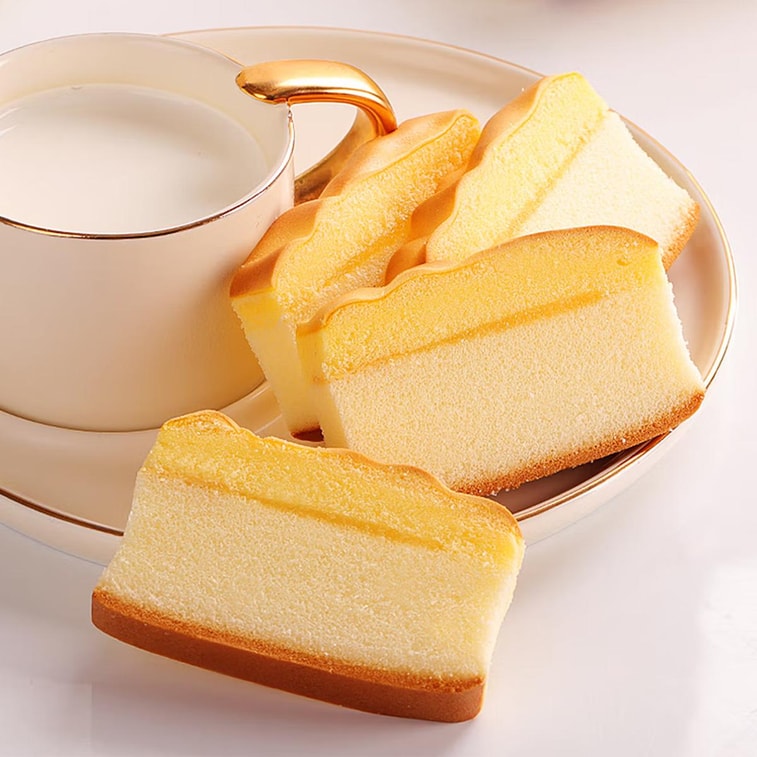 然利 手工虎皮蛋糕 乳酸菌夹心 110g【双层双滋味】【早餐糕点】【产品包装袋保质期读法:月/日/年】 4