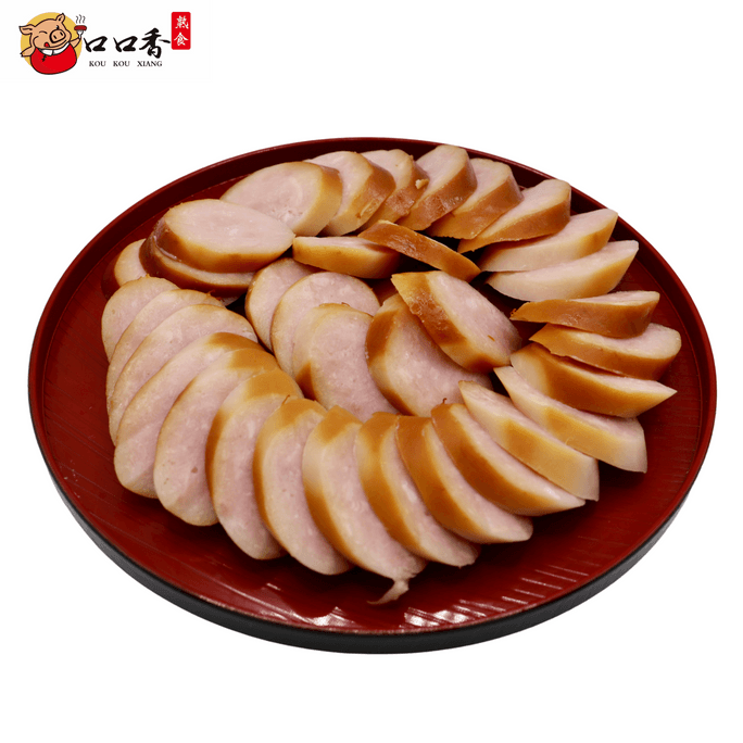Starch pork sausage