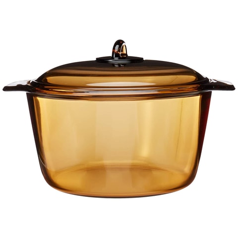 Luminarc Vitro Blooming Heat-Resistant Glass Cooking Pot (2L)