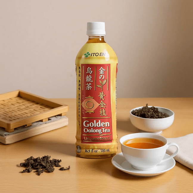 Unsweetened Golden Oolong Tea 500ml