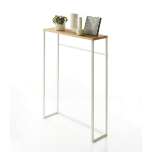 Narrow Entryway Console Table (32 H) - Steel White