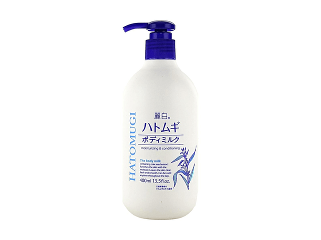 KUMANOYUSHI Body Lotion, Silky Light Texture, Natural Coix Scent
