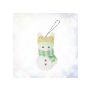 Winter Snowman Series Plush Pendant [Olu Mel] 1 piece
