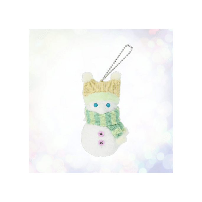 Winter Snowman Series Plush Pendant [Olu Mel] 1 piece