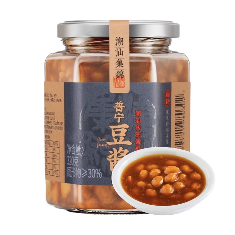 【老廣風味】潮汕集錦 老普寧豆醬 砂鍋粥炒菜黃豆瓣醬 320g 3