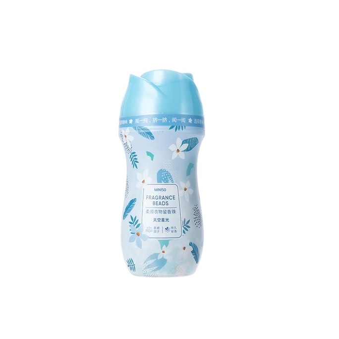 【中国直邮】 MINISO 名创优品 洗衣留香珠 家用洗衣物持久香水除味护衣凝香珠颗粒 天空星光180g
