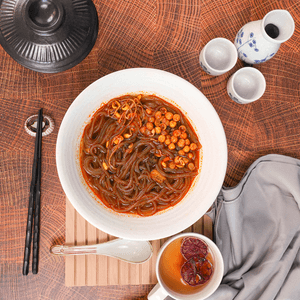 李子柒 薯你弹酸辣粉 袋装 272g 速食【四川风味】