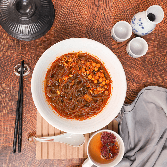 李子柒 薯你弹酸辣粉 袋装 252g 速食【四川风味】