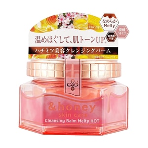 스킨 케어 클렌징 밤 멜티 핫, 샤워 로즈 허니 향, 3.17oz.