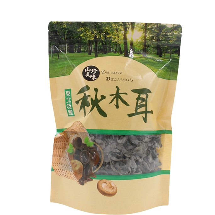 東北山珍 東北特產 黑木耳 地耳 乾木耳 秋木耳 250g 螺螄粉中加入黑木耳Soul配